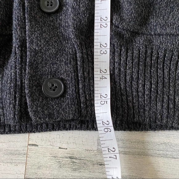 Oscar de la Renta Gray button down cardigan size S - Picture 10 of 11